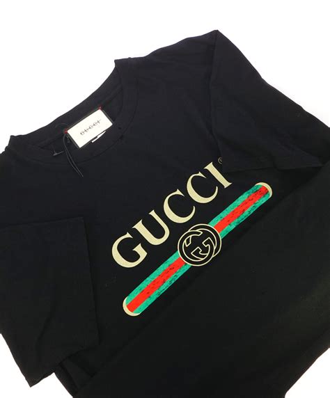 gucci 1980 vintage t shirt|genuine gucci t shirts.